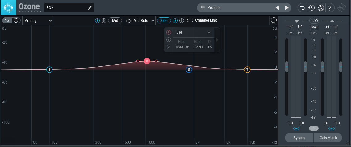 We than add slight boosts on the side channel